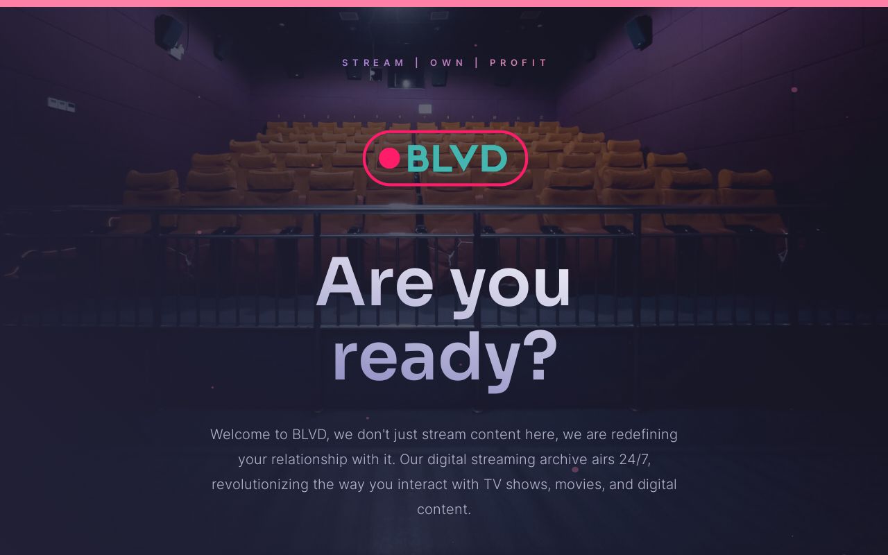 Carrd profile picture for @blvd